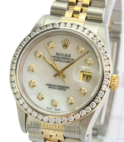 rolex datejust size 36|rolex 36mm datejust with diamonds.